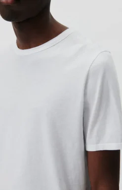 American Vintage Men'S T-Shirt Devon White Flash Sale