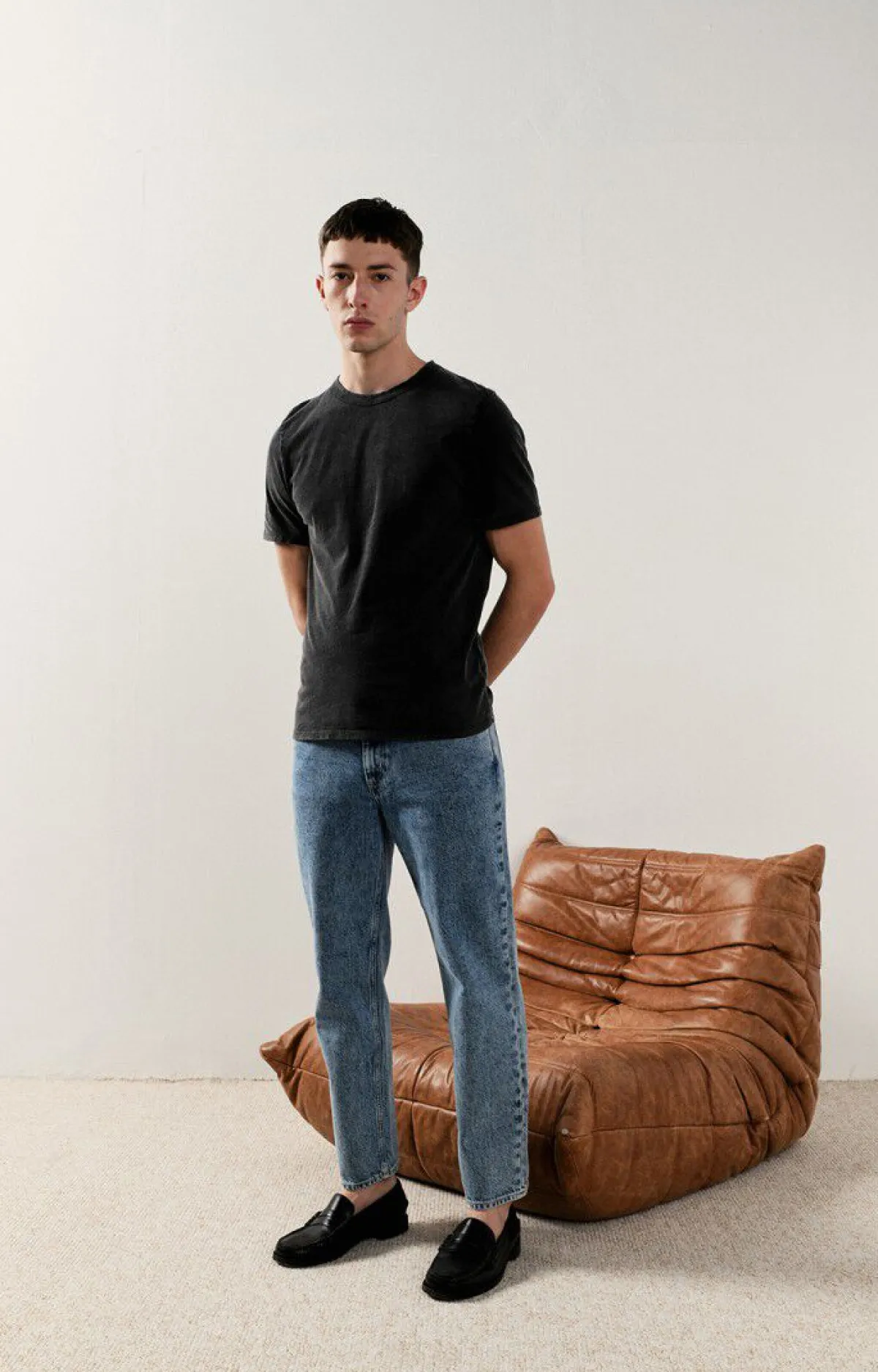 American Vintage Men'S T-Shirt Fakobay Vintage Anthracite Best