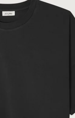 American Vintage Men'S T-Shirt Fizvalley Vintage Black Clearance