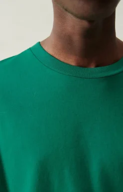 American Vintage Men'S T-Shirt Fizvalley Vintage Chlorophyll Hot