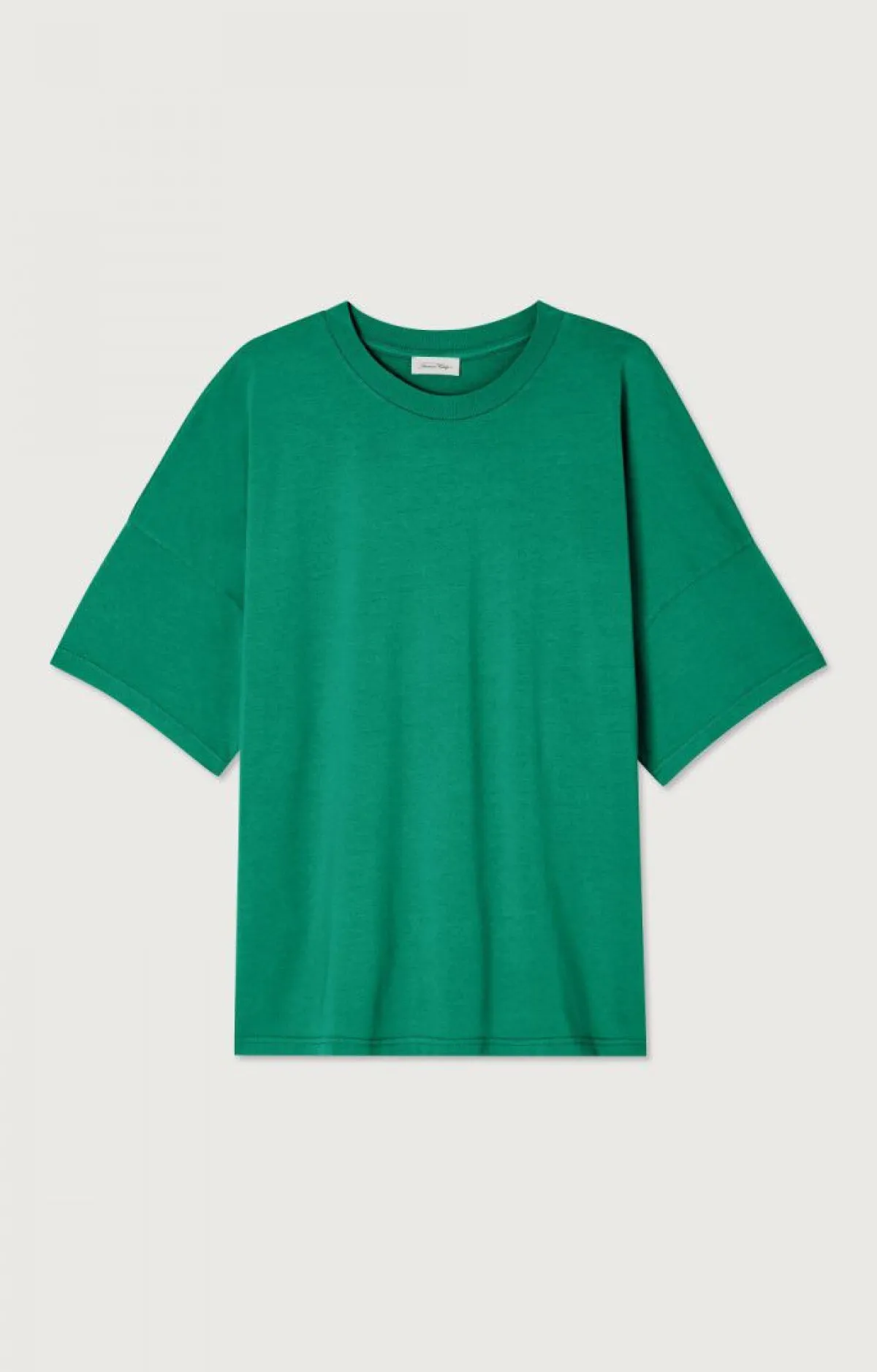 American Vintage Men'S T-Shirt Fizvalley Vintage Chlorophyll Hot