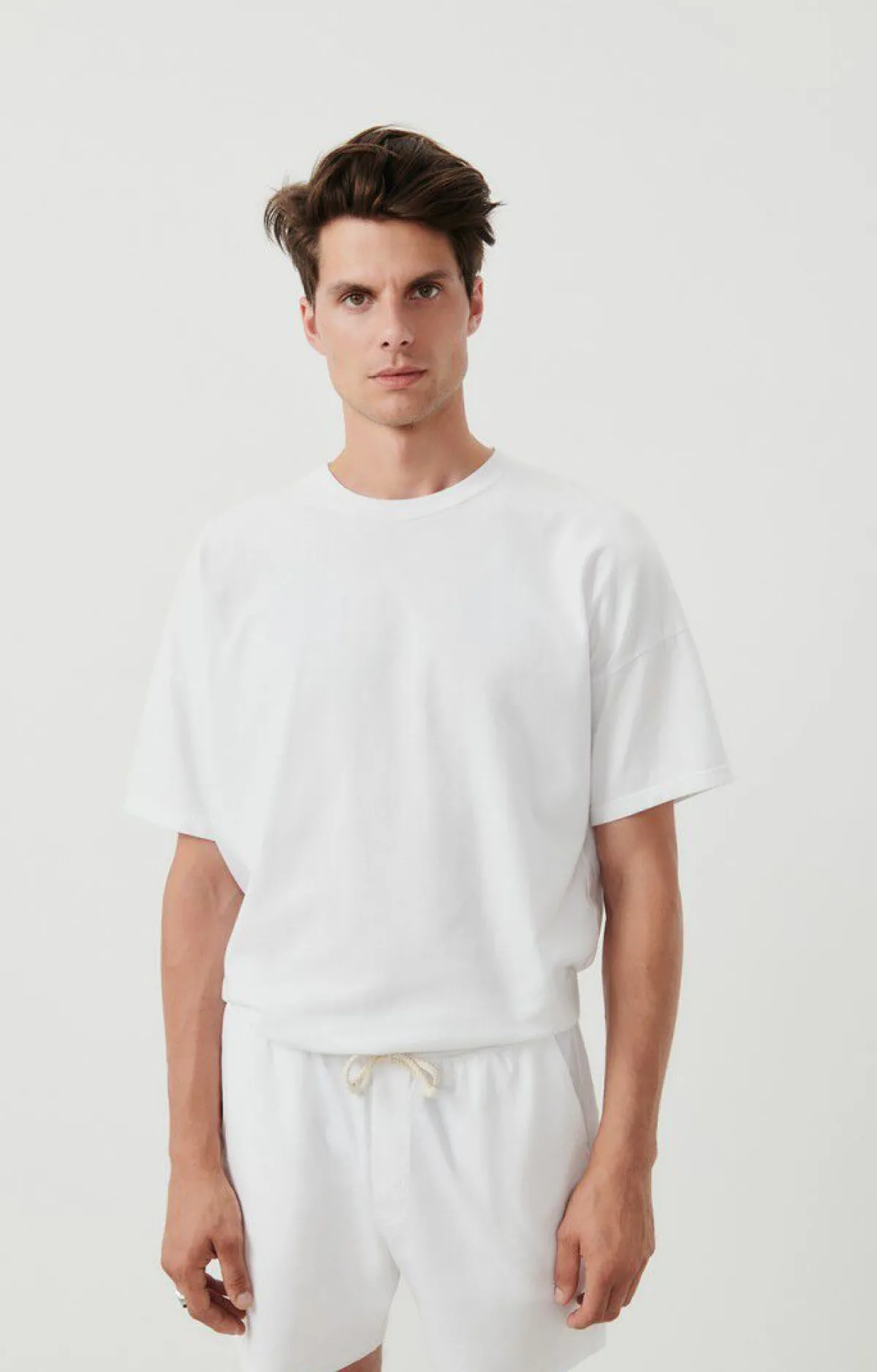 American Vintage Men'S T-Shirt Fizvalley White Hot