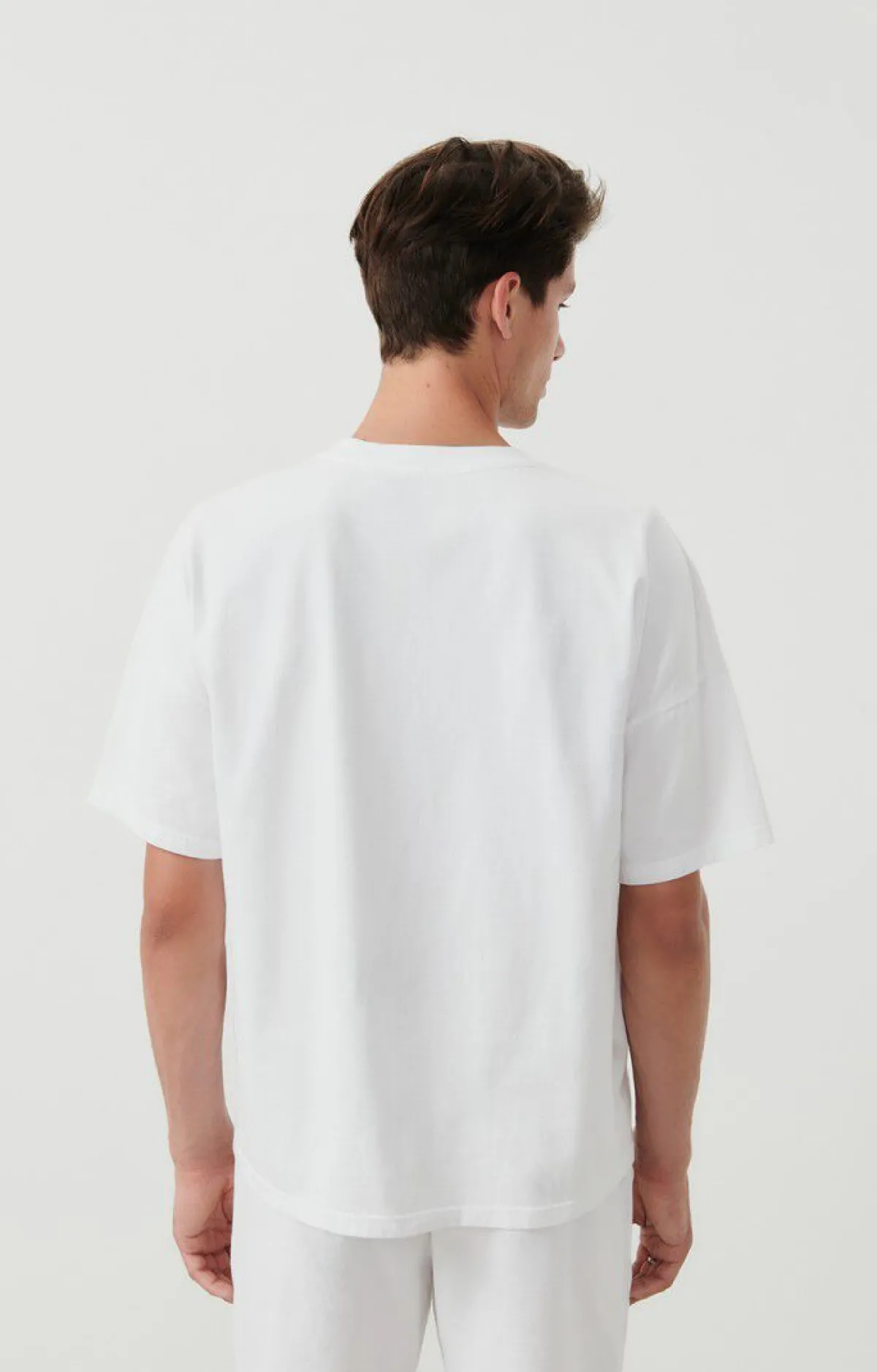 American Vintage Men'S T-Shirt Fizvalley White Hot