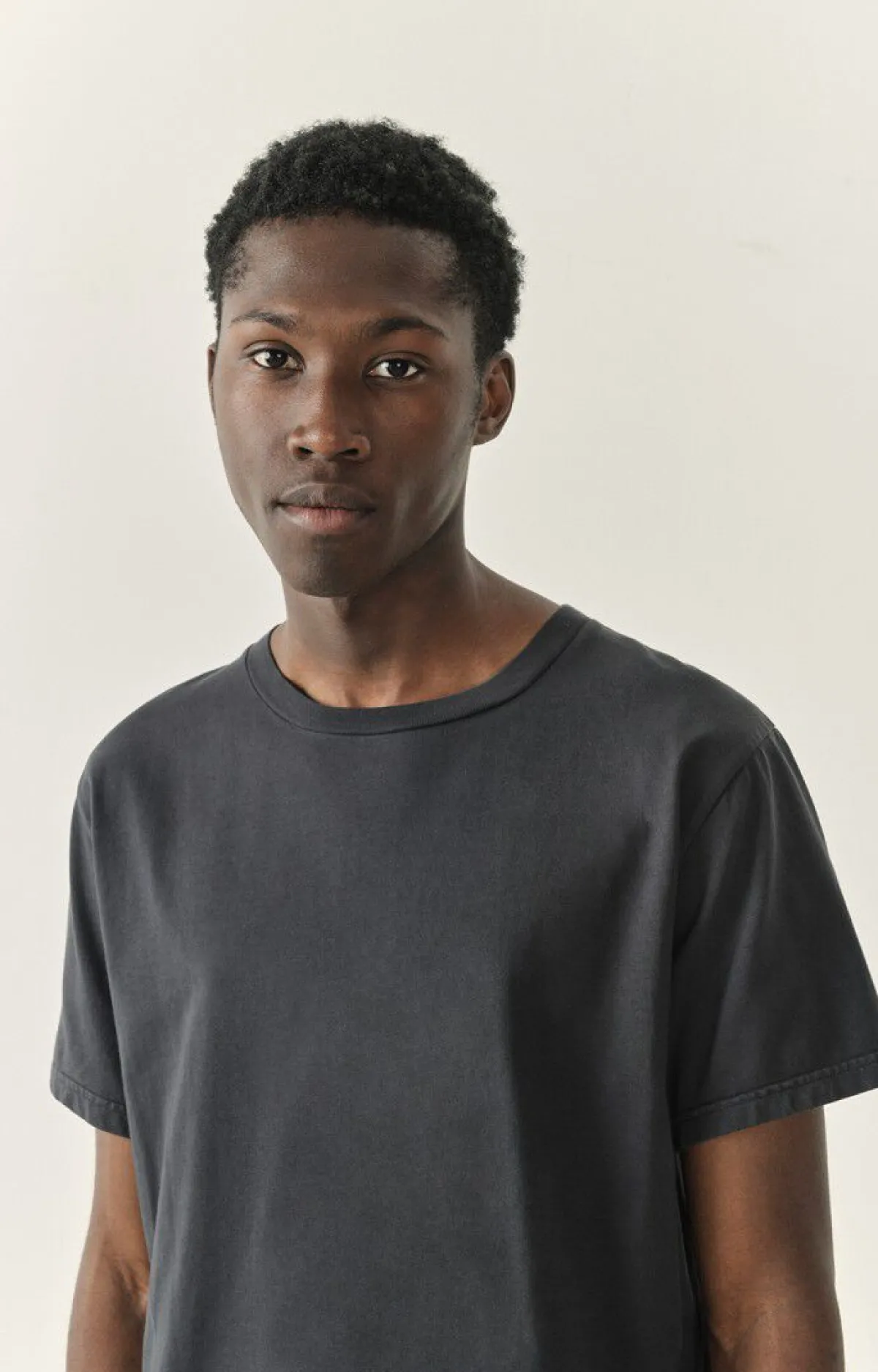 American Vintage Men'S T-Shirt Fizvalley Carbon Vintage Best