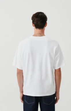 American Vintage Men'S T-Shirt Fizvalley White Hot