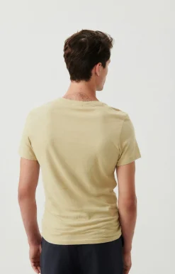 American Vintage Men'S T-Shirt Gamipy Oat Flash Sale