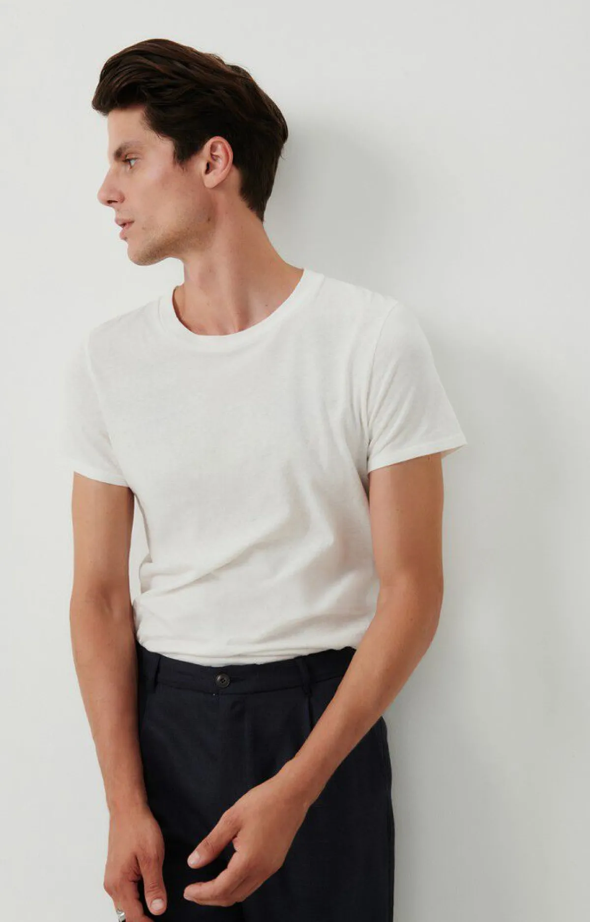 American Vintage Men'S T-Shirt Gamipy White Best Sale