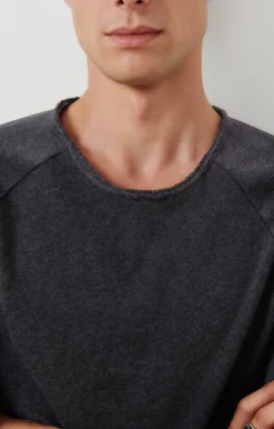 American Vintage Men'S T-Shirt Sonoma Charcoal Melange Hot