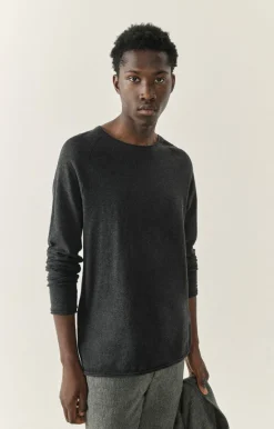 American Vintage Men'S T-Shirt Sonoma Charcoal Melange Outlet