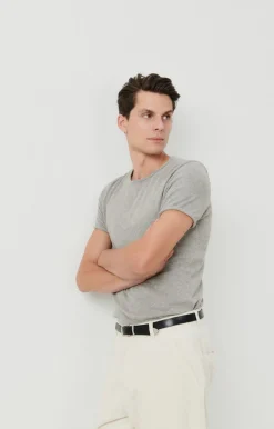 American Vintage Men'S T-Shirt Sonoma Heather Grey Cheap