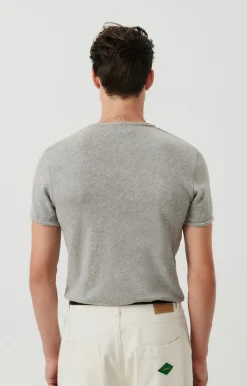 American Vintage Men'S T-Shirt Sonoma Heather Grey Cheap
