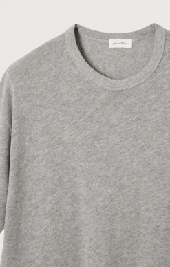 American Vintage Men'S T-Shirt Sonoma Heather Grey Flash Sale