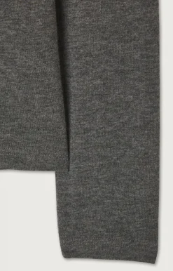American Vintage Men'S T-Shirt Vediny Charcoal Melange Flash Sale