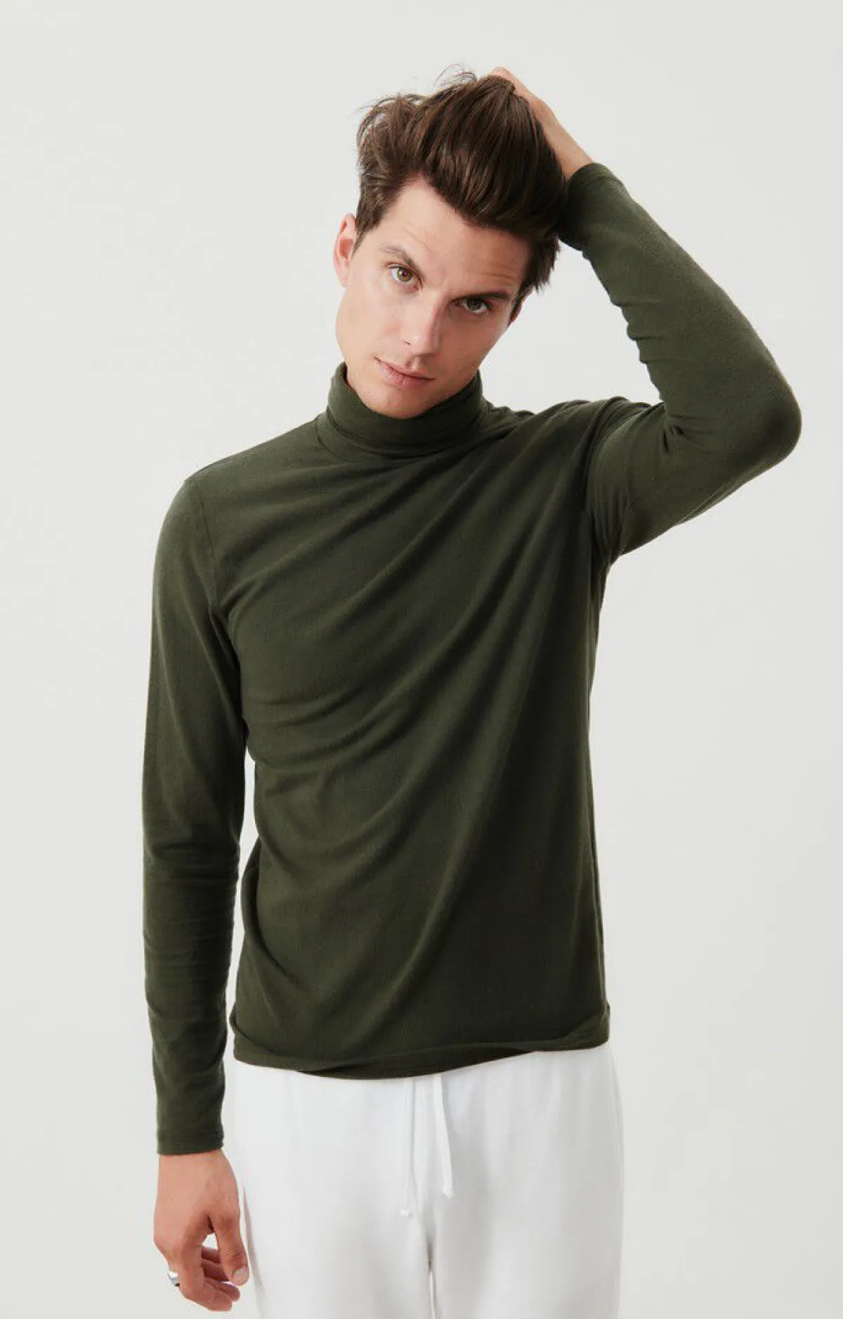 American Vintage Men'S T-Shirt Ypawood Copse Melange Fashion