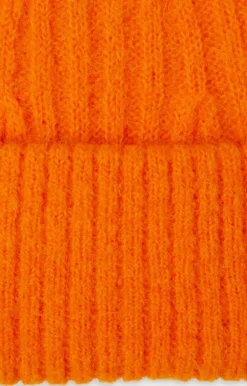 American Vintage Unisex'S Beanie East Fluorescent Orange Shop