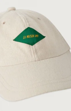 American Vintage Unisex'S Cap Spywood Ecru Cheap