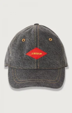 American Vintage Unisex'S Cap Yopday Grey Outlet