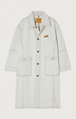 American Vintage Unisex'S Coat Joybird Super Bleached Fashion