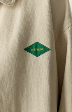 American Vintage Unisex'S Jacket Datcity Ecru Online