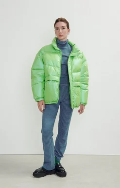 American Vintage Unisex'S Padded Jacket Tymbay Lettuce Shop