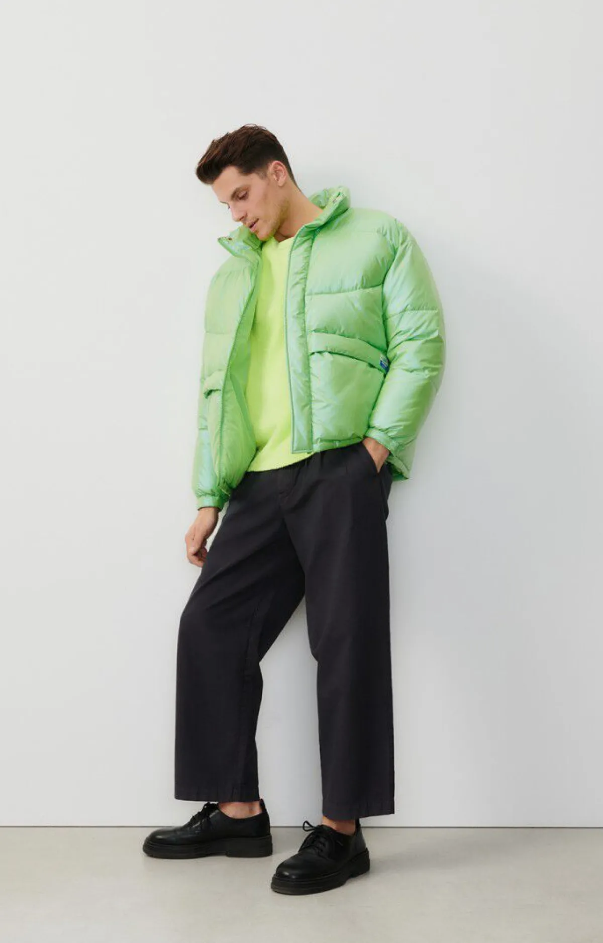American Vintage Unisex'S Padded Jacket Tymbay Lettuce Shop