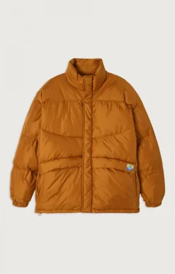 American Vintage Unisex'S Padded Jacket Zidibay Gingerbread Online