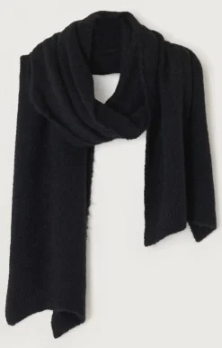 American Vintage Unisex'S Scarf East Black Cheap