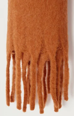 American Vintage Unisex'S Scarf Zinaco Cinnamon Shop
