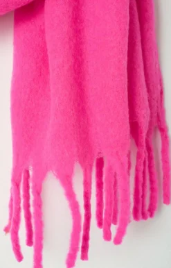 American Vintage Unisex'S Scarf Zinaco Fluo Pink Shop