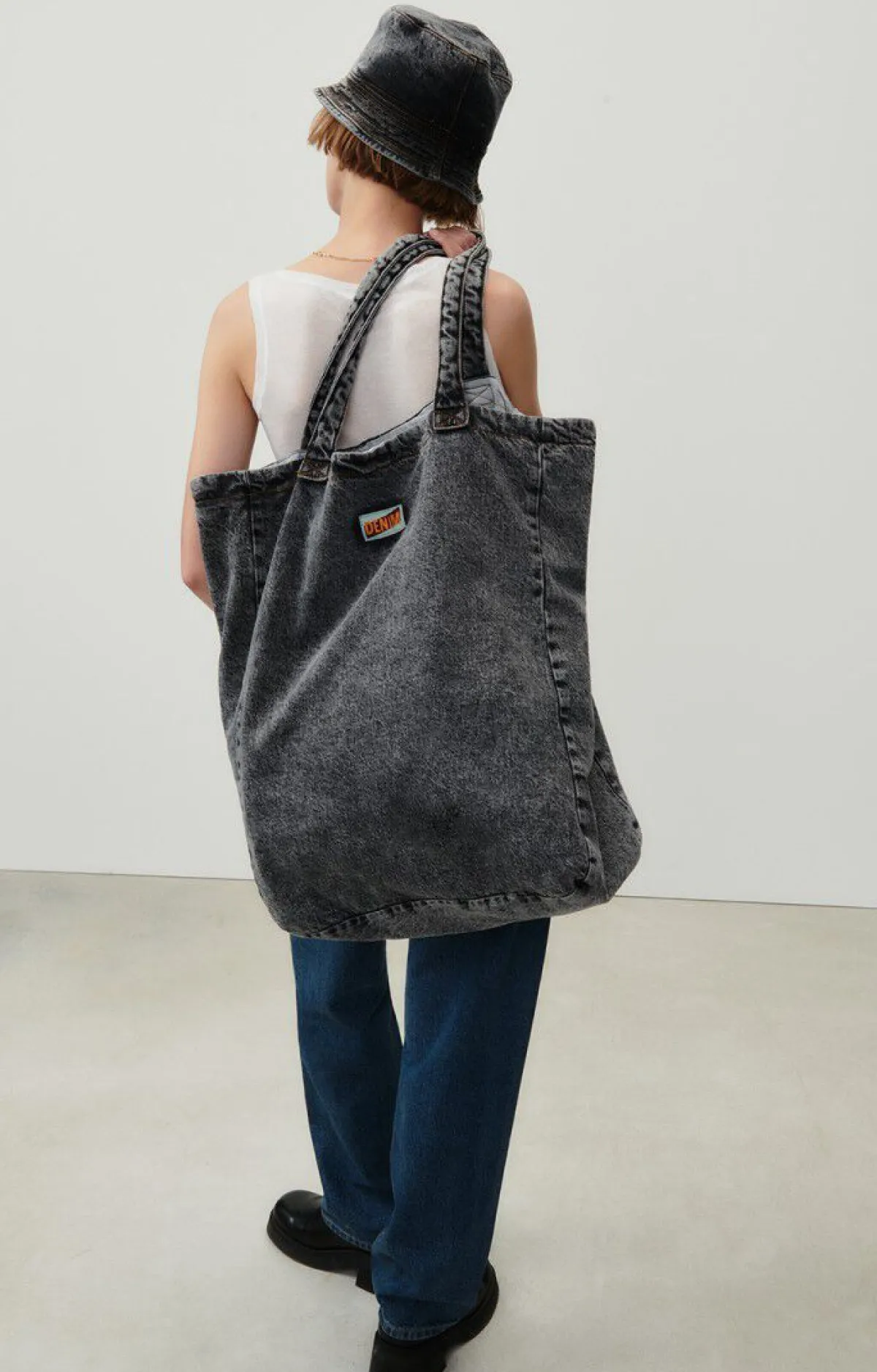 American Vintage Unisex'S Tote Bag Yopday Salt And Pepper Sale