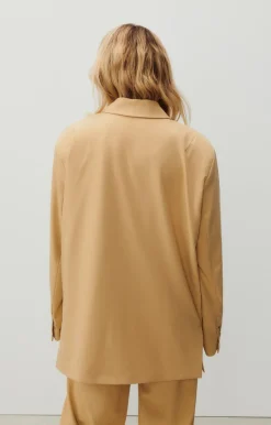 American Vintage Women'S Blazer Kabird Chickpea Flash Sale