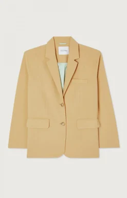 American Vintage Women'S Blazer Kabird Chickpea Flash Sale