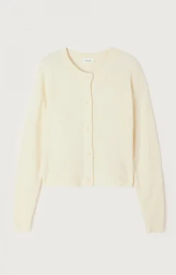 American Vintage Women'S Cardigan Damsville Pannacotta Melange New