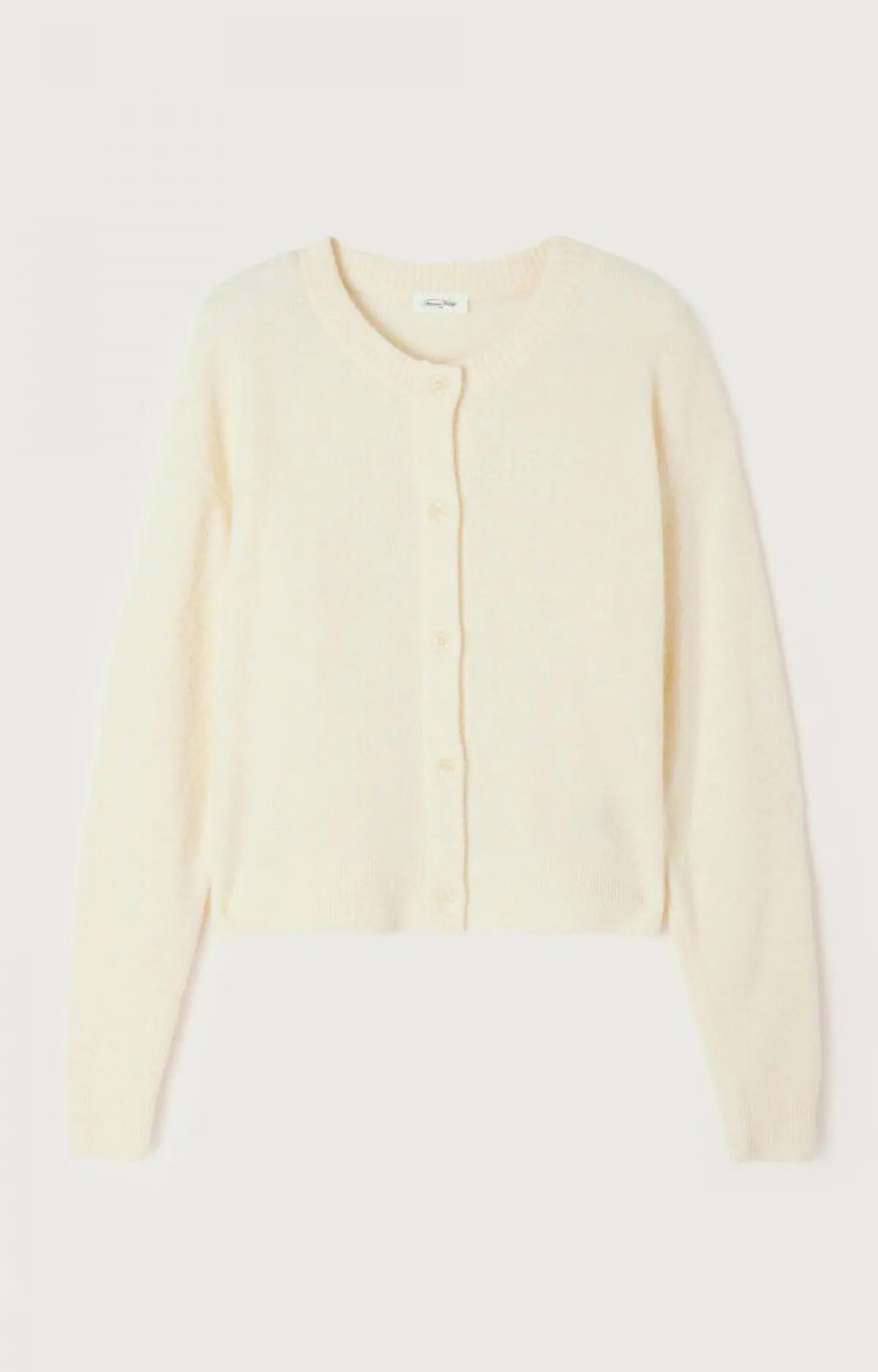 American Vintage Women'S Cardigan Damsville Pannacotta Melange New