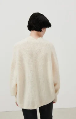 American Vintage Women'S Cardigan East Pearl Melange Best