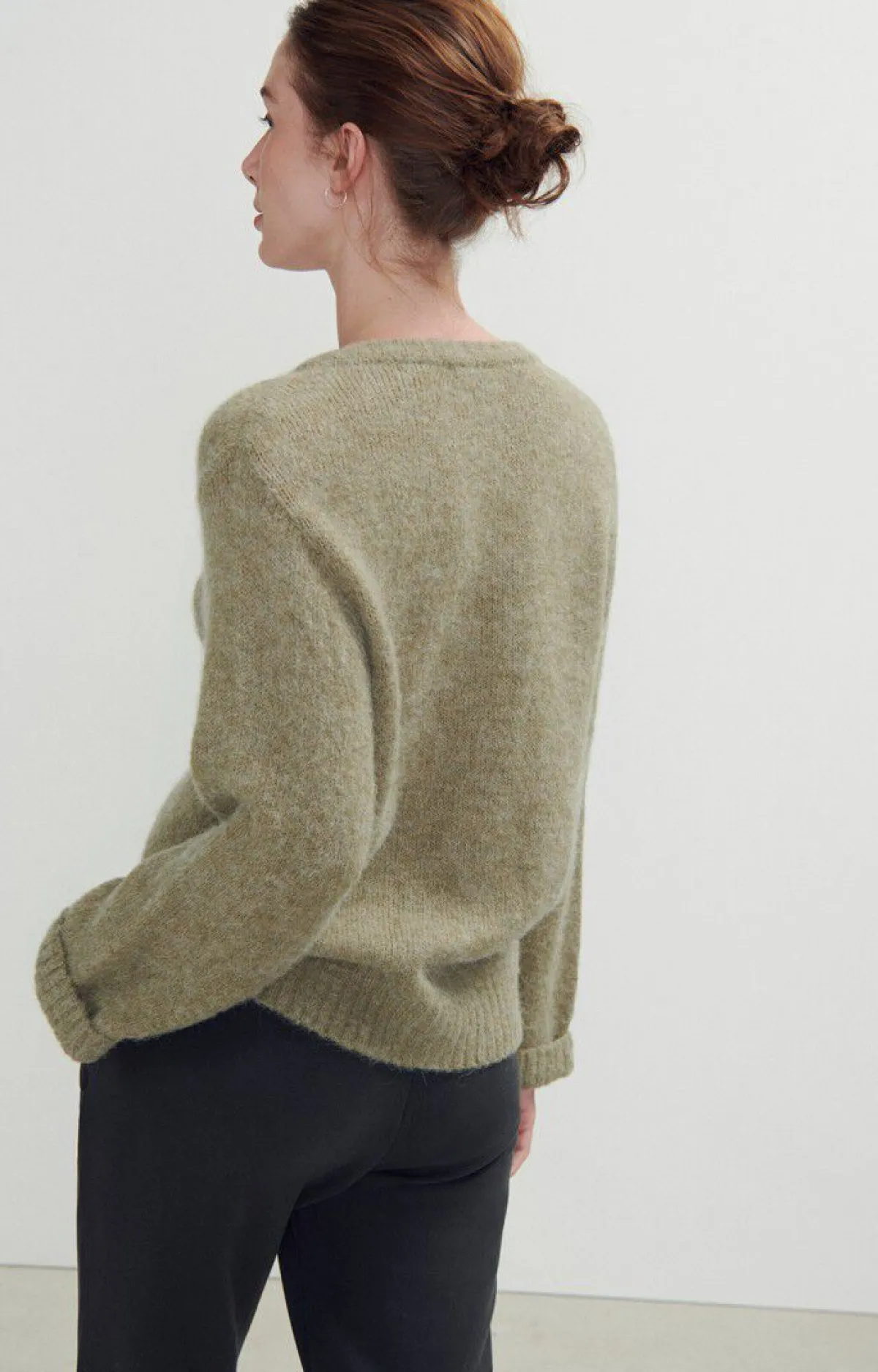 American Vintage Women'S Cardigan East Rye Melange Fashion
