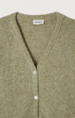 American Vintage Women'S Cardigan East Rye Melange Fashion