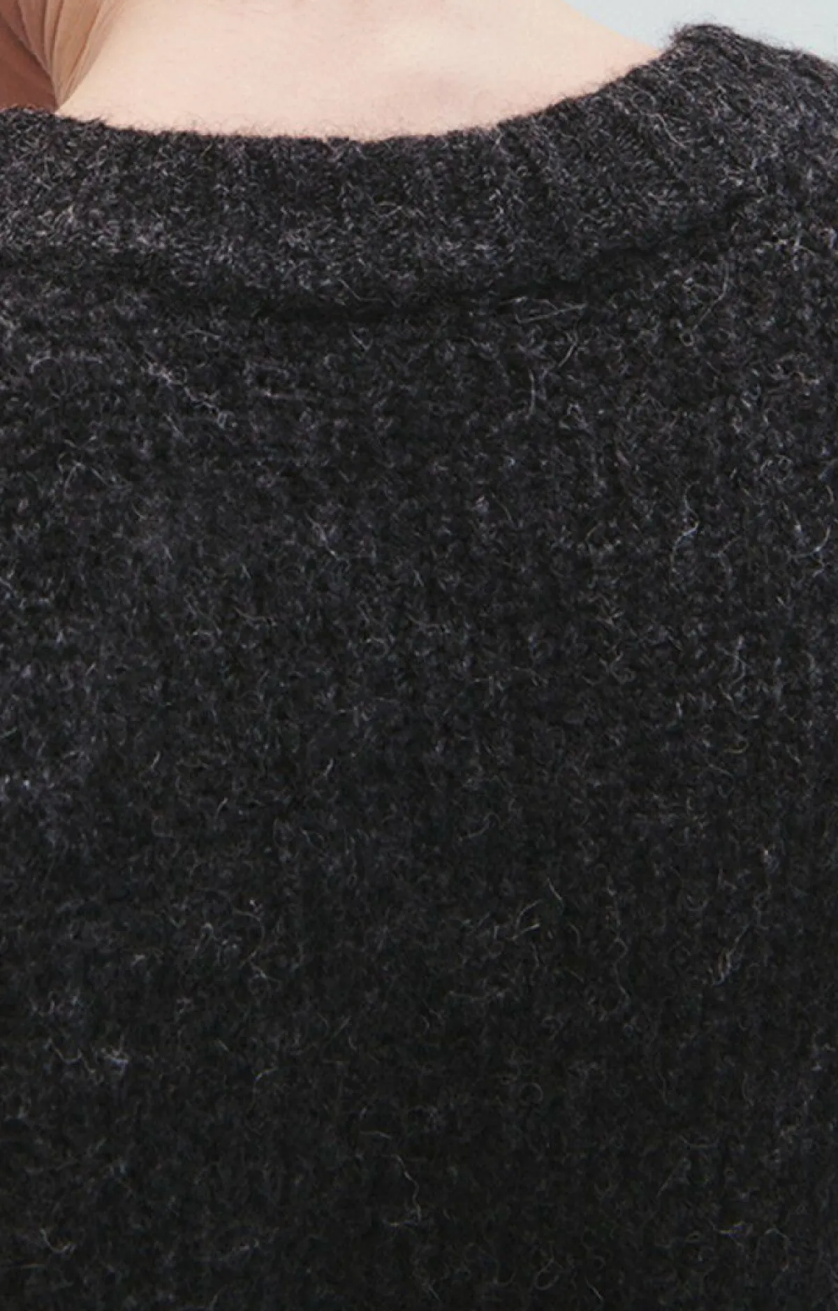 American Vintage Women'S Cardigan East Charcoal Melange Fashion