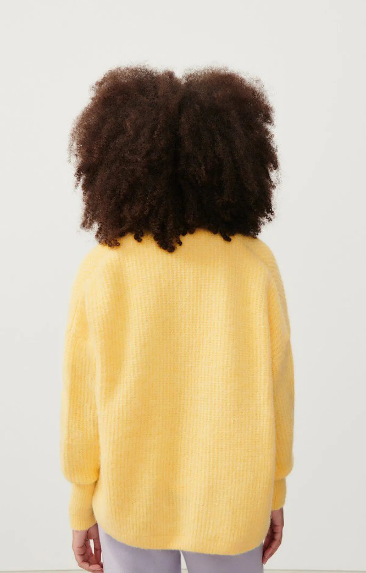 American Vintage Women'S Cardigan East Melange Lemonade Fashion