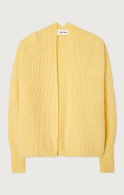 American Vintage Women'S Cardigan East Melange Lemonade Fashion