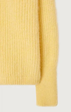American Vintage Women'S Cardigan East Melange Lemonade Fashion