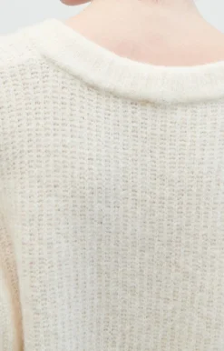 American Vintage Women'S Cardigan East Pearl Melange Best Sale
