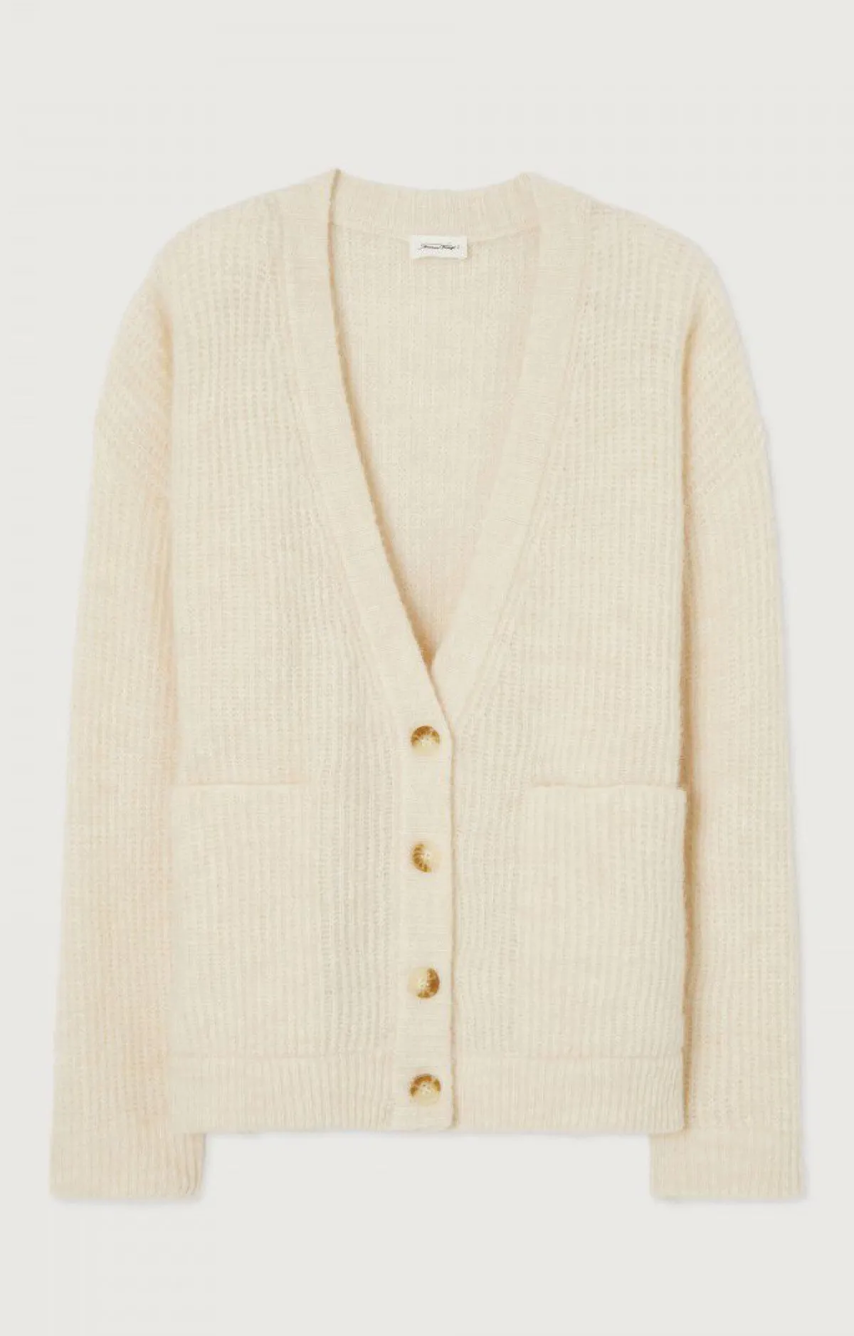 American Vintage Women'S Cardigan East Pearl Melange Best Sale