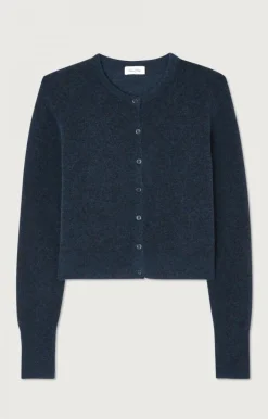 American Vintage Women'S Cardigan Razpark Abysse Melange Flash Sale