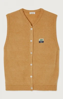American Vintage Women'S Cardigan Vitow Melange Croissant Fashion