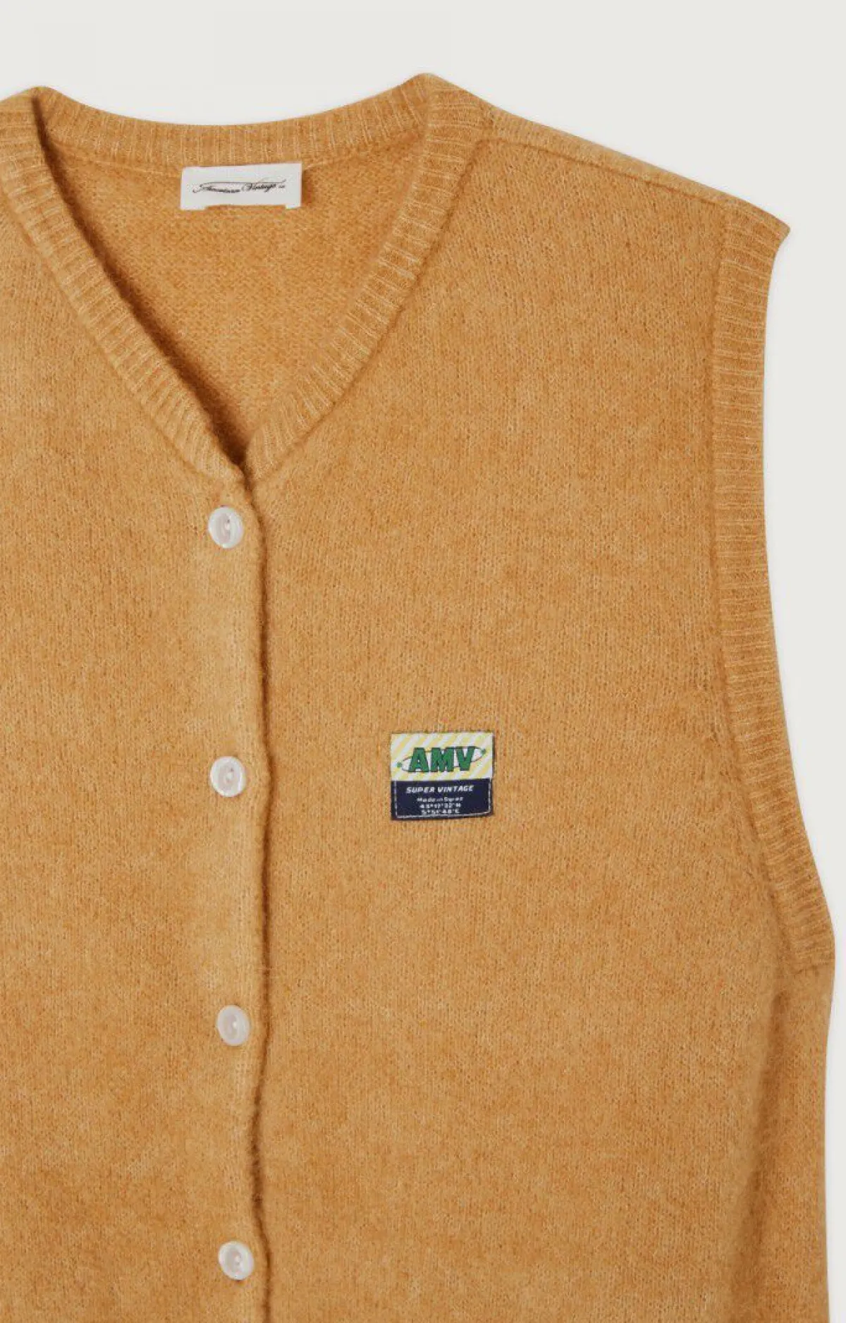 American Vintage Women'S Cardigan Vitow Melange Croissant Fashion