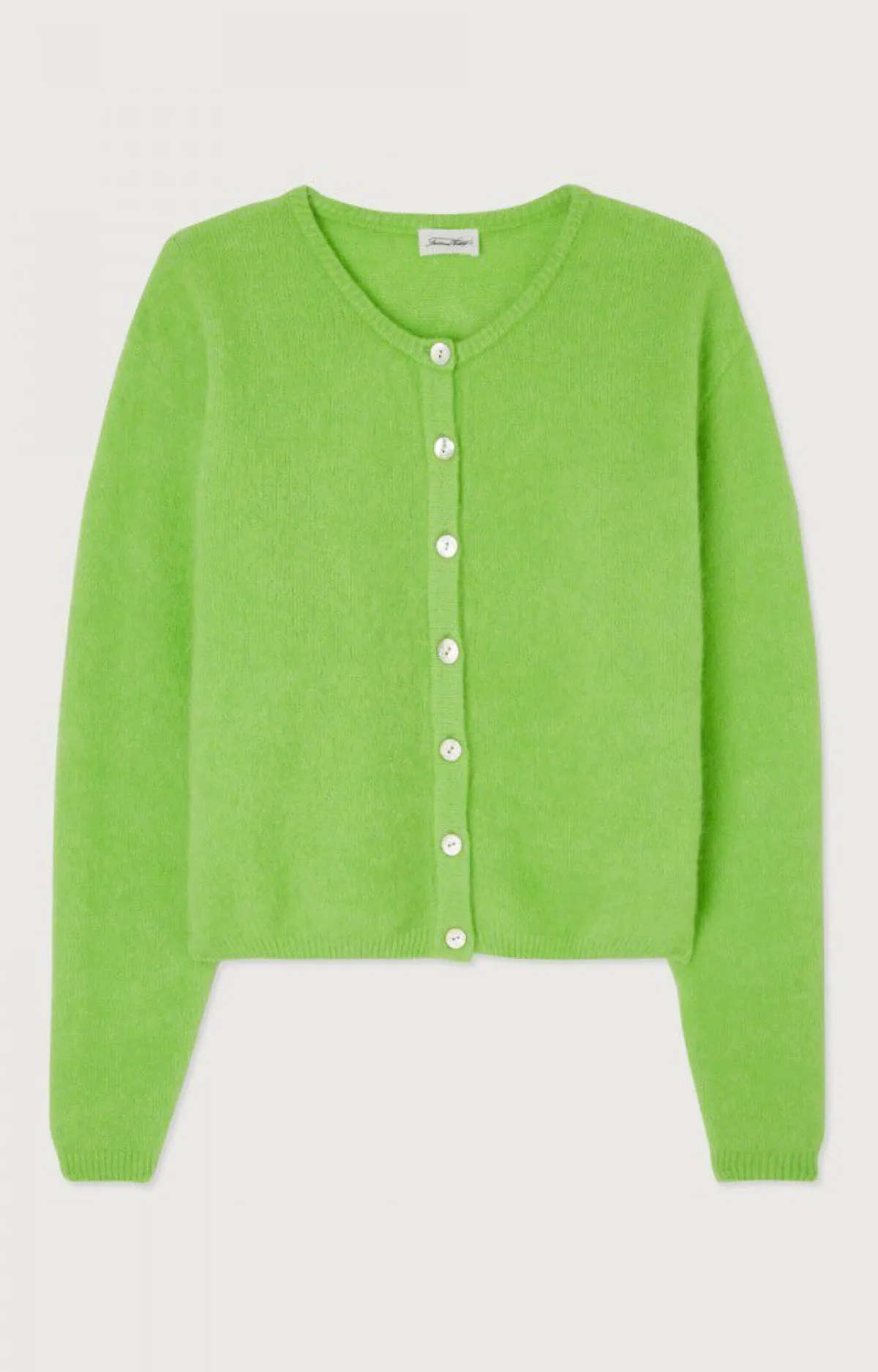 American Vintage Women'S Cardigan Vitow Pistachio Melange New