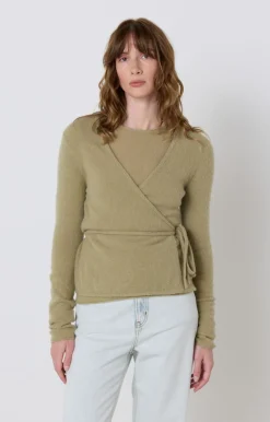 American Vintage Women'S Cardigan Xinow Sandstone Best Sale