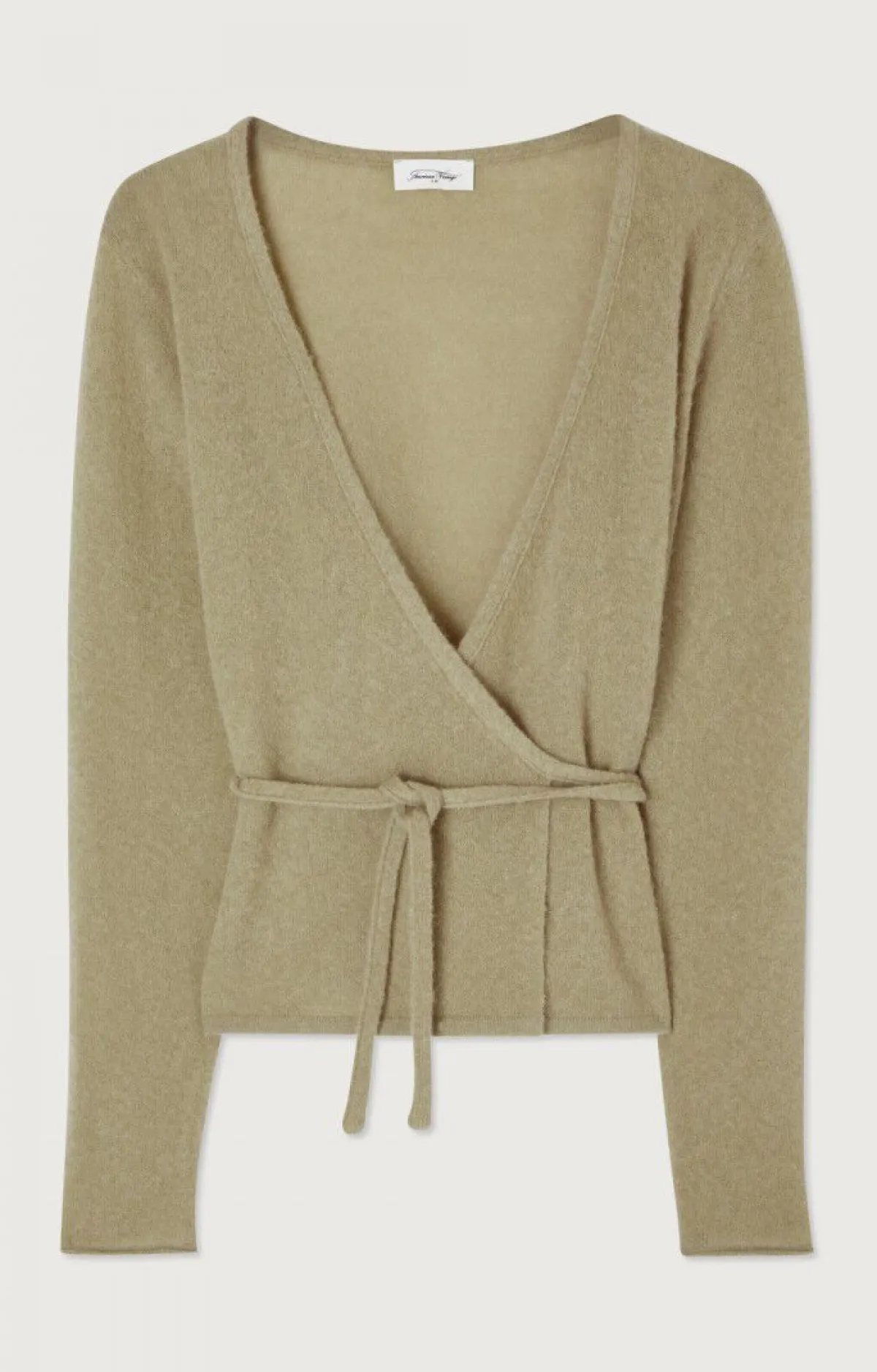 American Vintage Women'S Cardigan Xinow Sandstone Best Sale