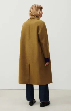 American Vintage Women'S Coat Dadoulove Camel Melange Best